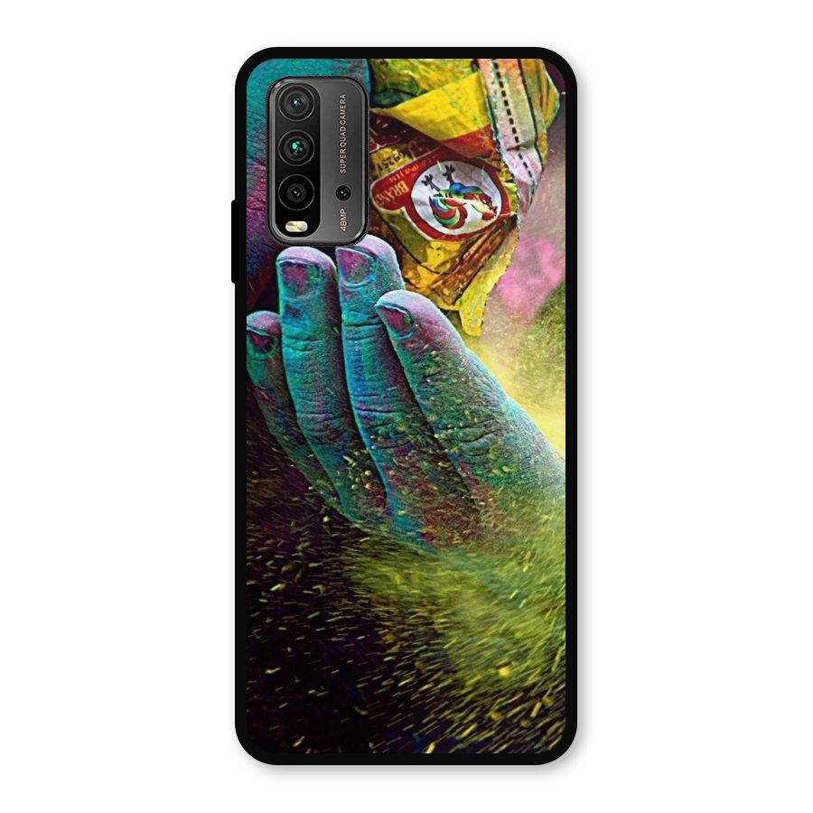 Colours Metal Back Case for Redmi 9 Power