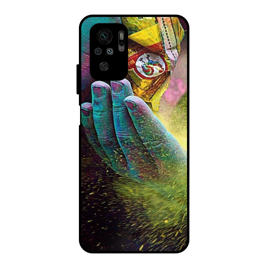 Colours Metal Back Case for Redmi Note 10S