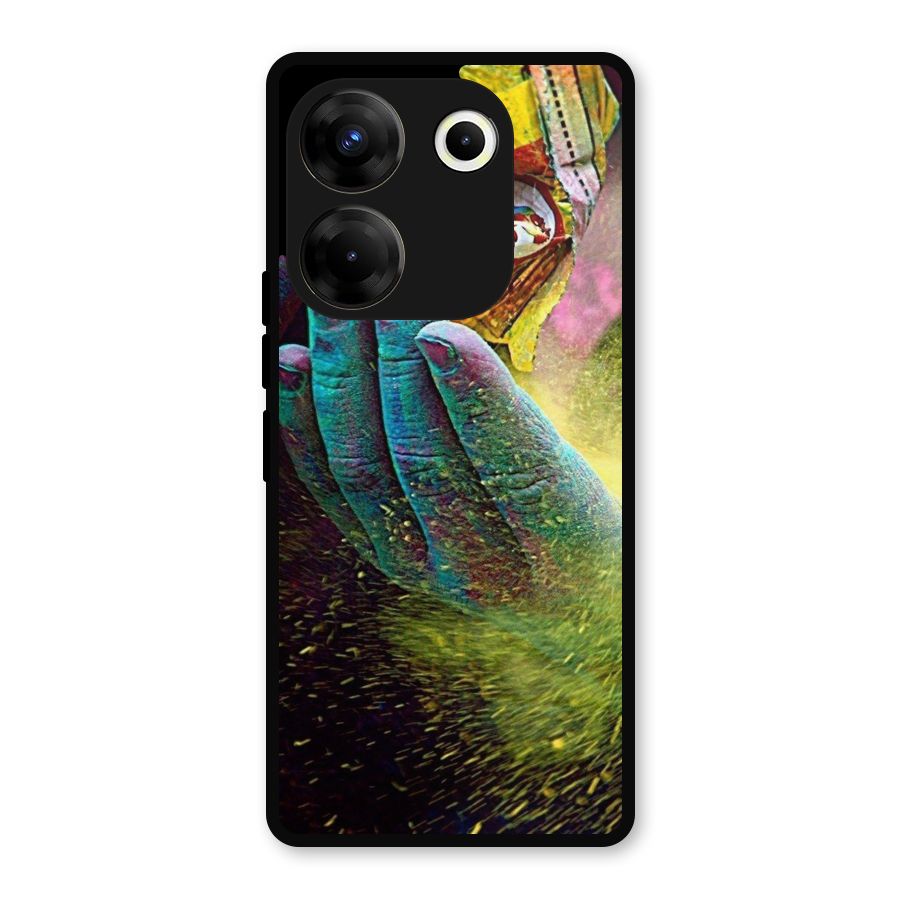 Colours Metal Back Case for Tecno Camon 20