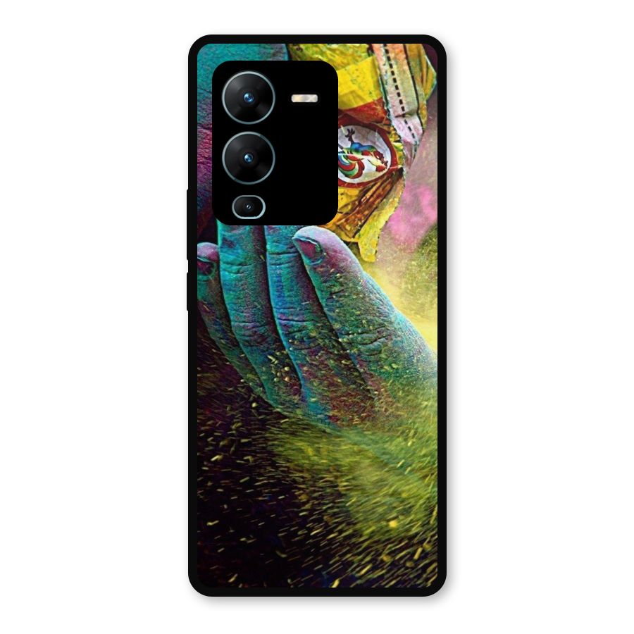Colours Metal Back Case for Vivo V25 Pro