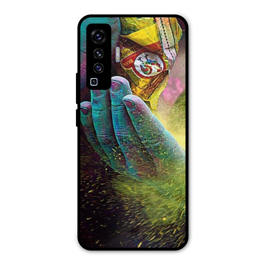 Colours Metal Back Case for Vivo X50