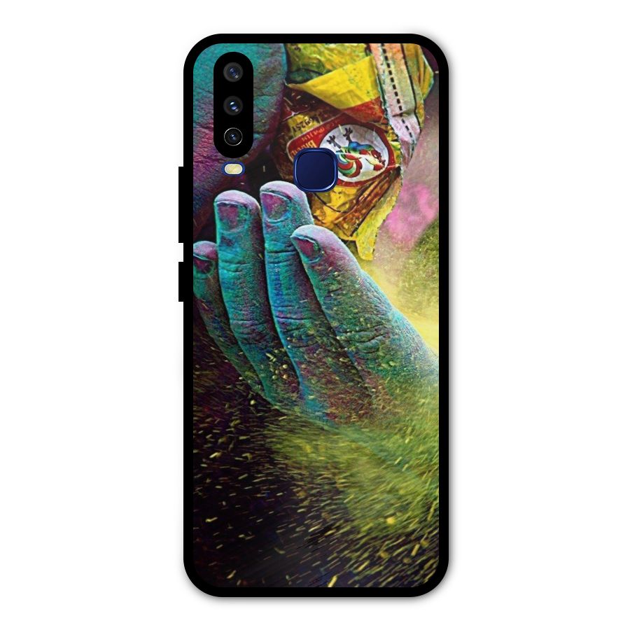 Colours Metal Back Case for Vivo Y12