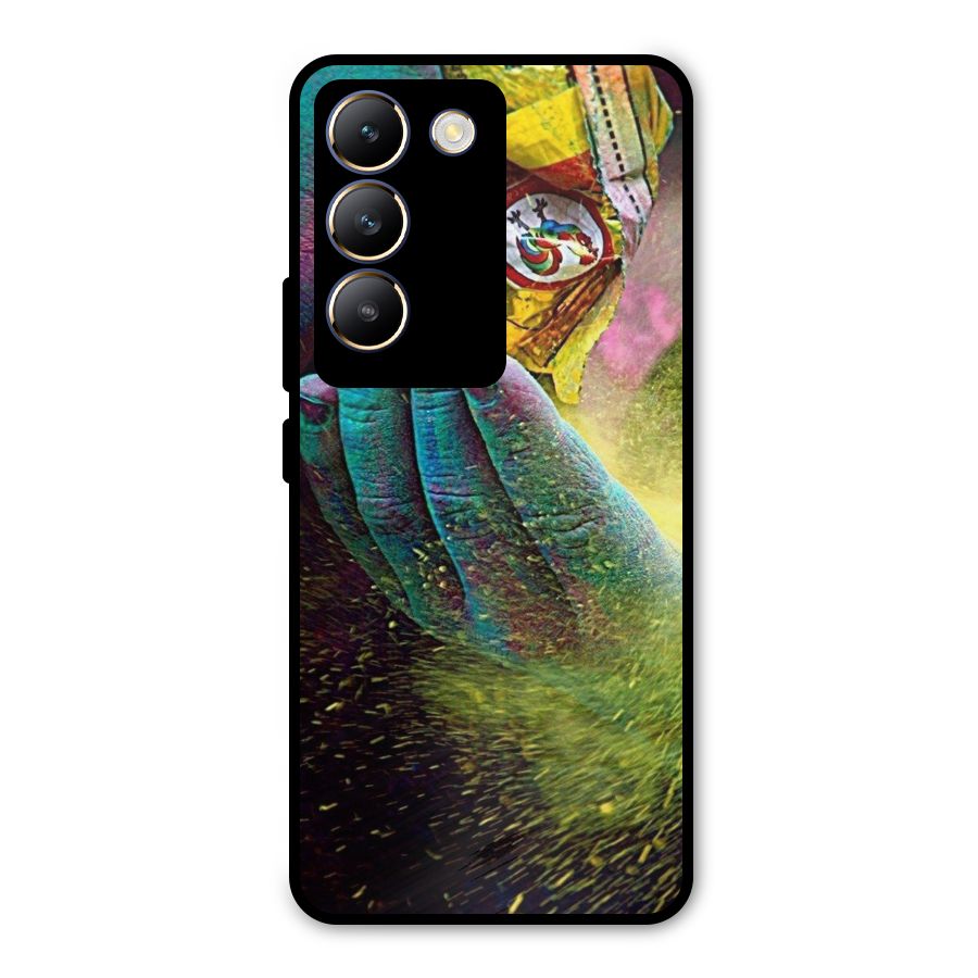Colours Metal Back Case for Vivo Y200e