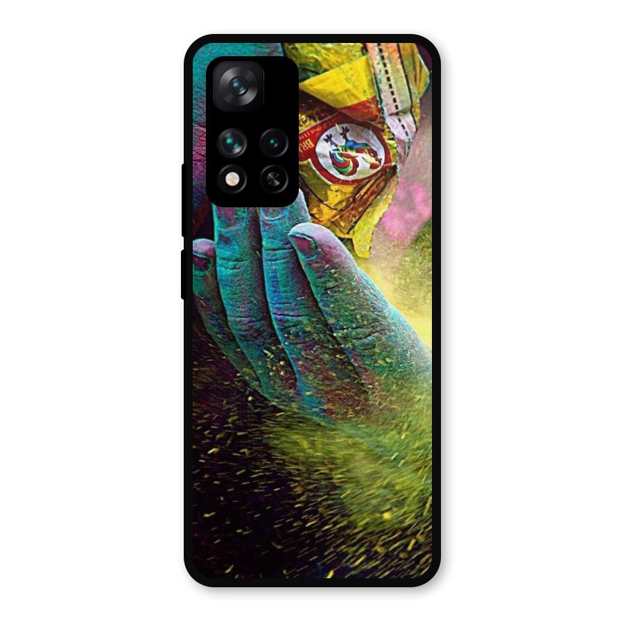 Colours Metal Back Case for Xiaomi 11i Hypercharge 5G