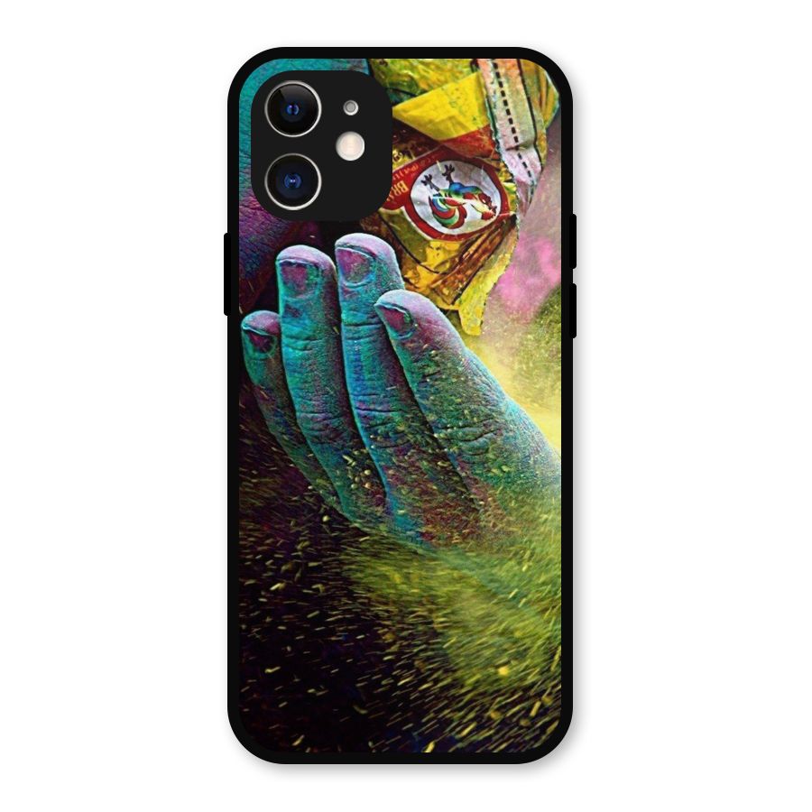 Colours Metal Back Case for iPhone 12