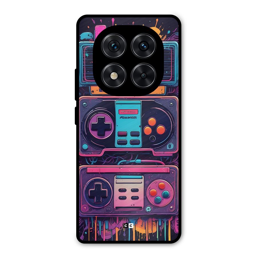 Comic Gaming Console Metal Back Case for Poco X7