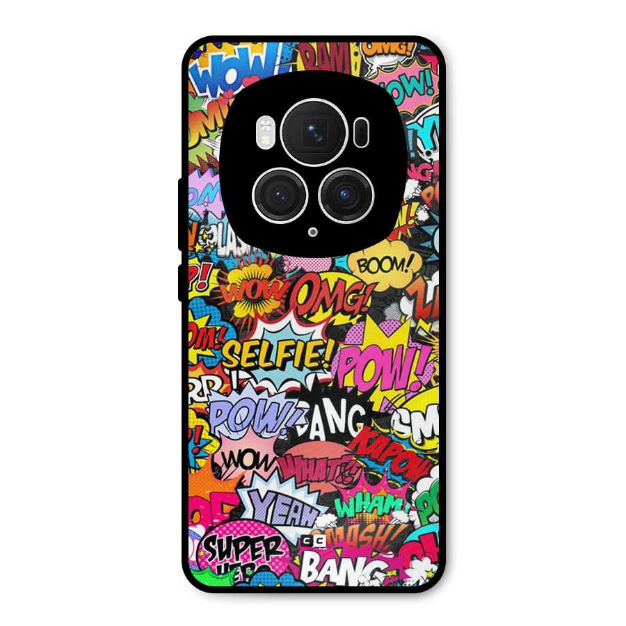 Comic Ringtone Metal Back Case for Honor Magic6 Pro
