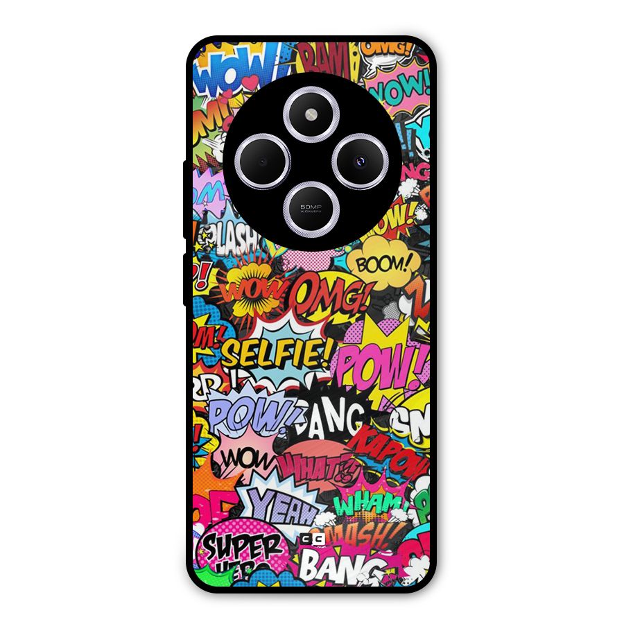 Comic Ringtone Metal Back Case for Poco M7