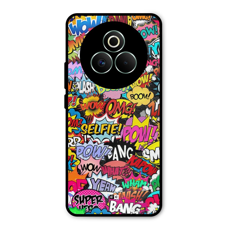 Comic Ringtone Metal Back Case for Realme P3 Pro