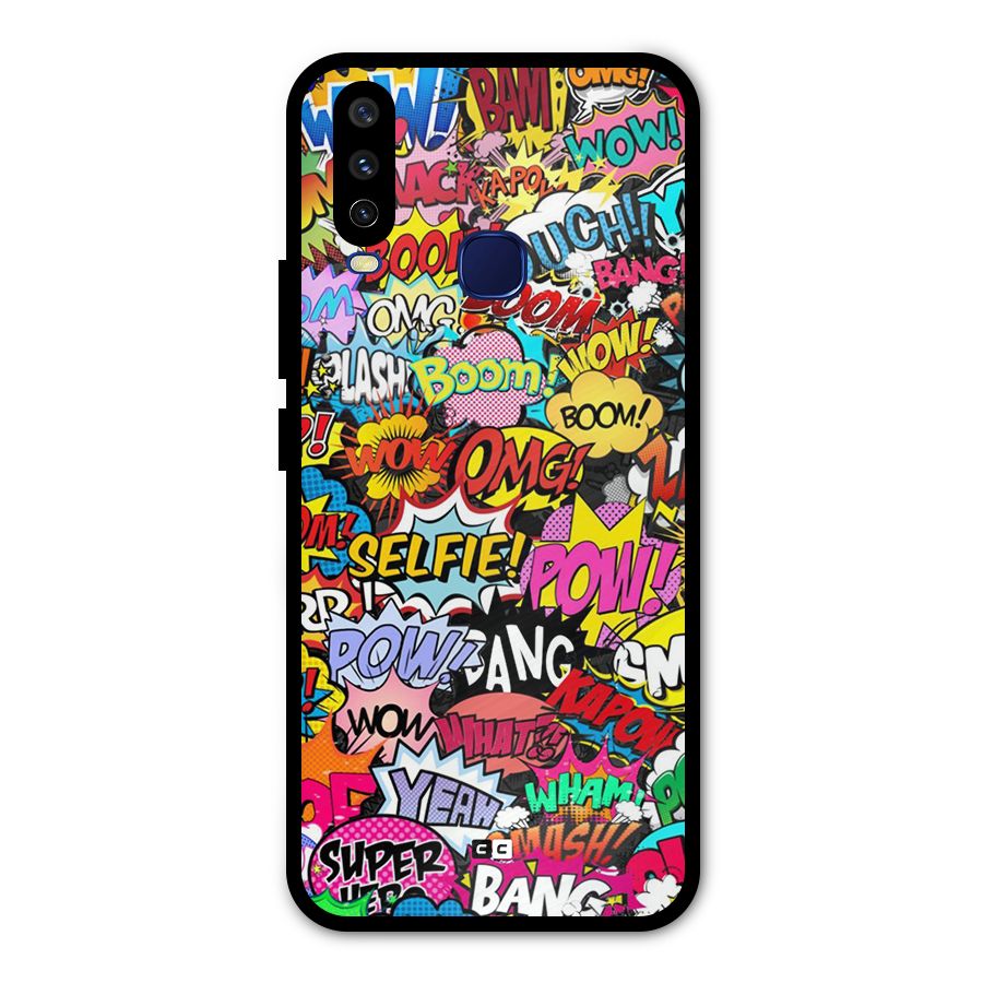 Comic Ringtone Metal Back Case for Vivo V17