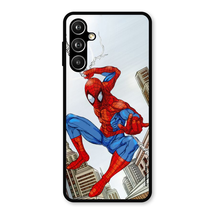 Comic Spider Man Metal Back Case for Samsung Galaxy M54