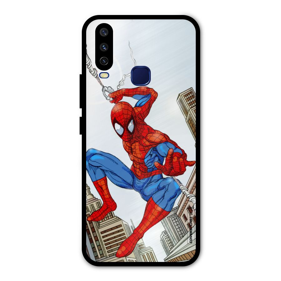 Comic Spider Man Metal Back Case for Vivo V17