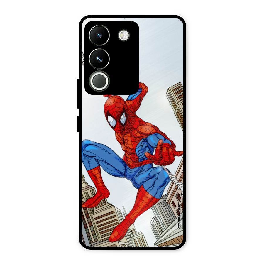 Comic Spider Man Metal Back Case for Vivo Y200