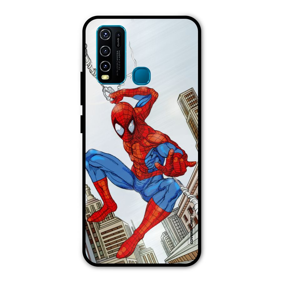 Comic Spider Man Metal Back Case for Vivo Y50