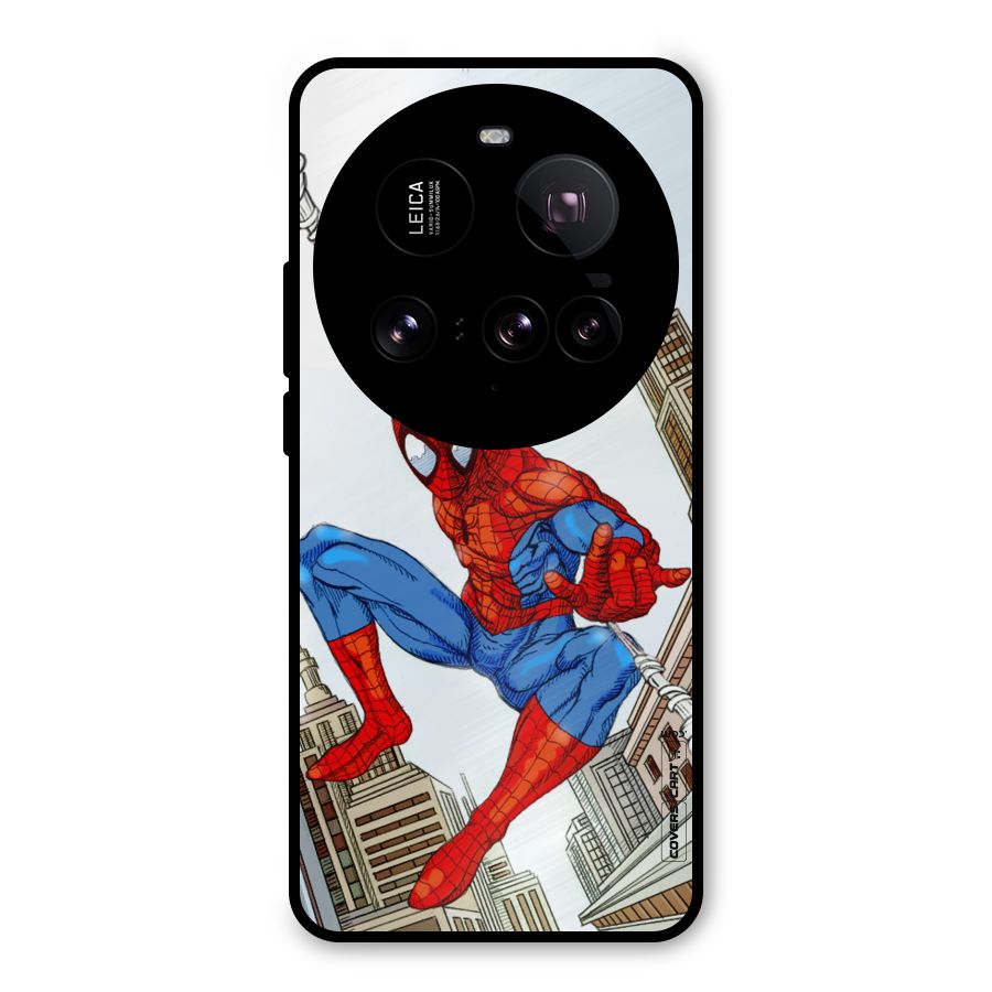 Comic Spider Man Metal Back Case for Xiaomi 15 Ultra
