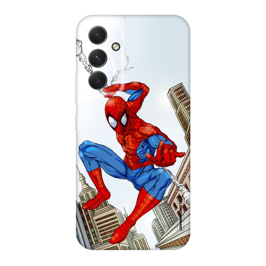 Comic Spider Man Original Polycarbonate Back Case for Galaxy A54