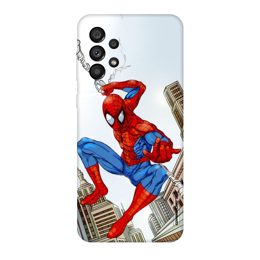 Comic Spider Man Original Polycarbonate Back Case for Galaxy A73 5G