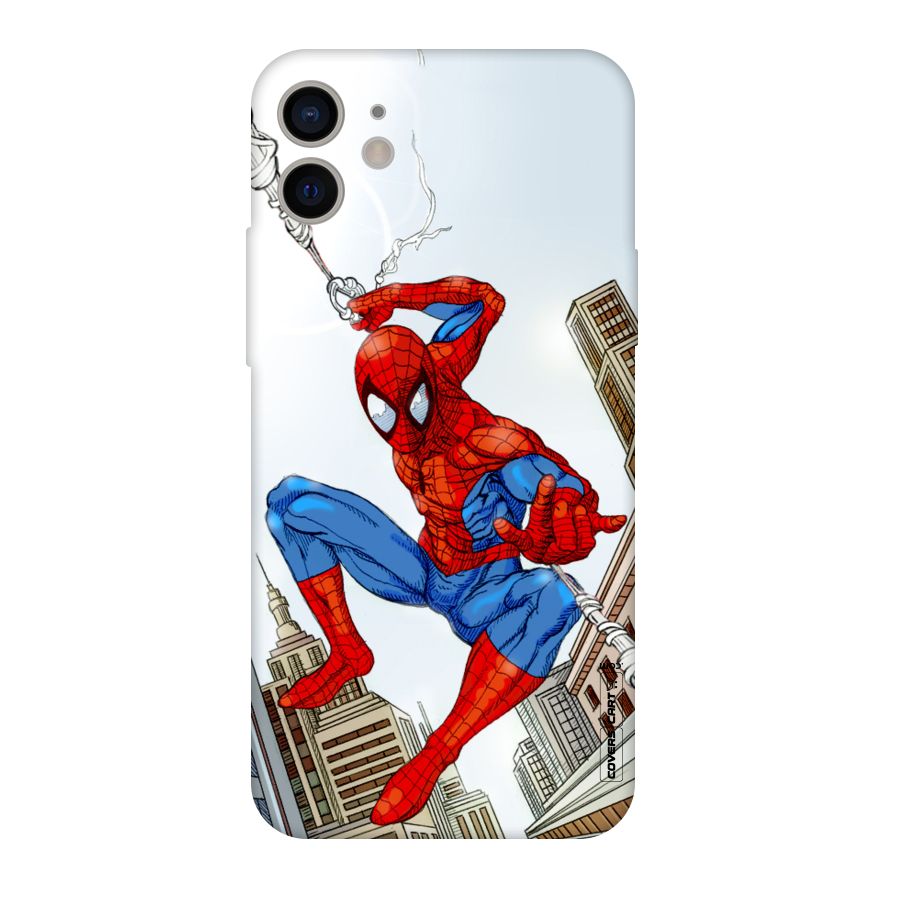Comic Spider Man Original Polycarbonate Back Case for iPhone 11