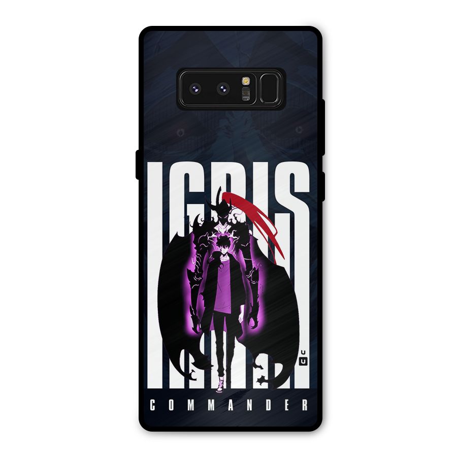 Commander Igris Metal Back Case for Galaxy Note 8