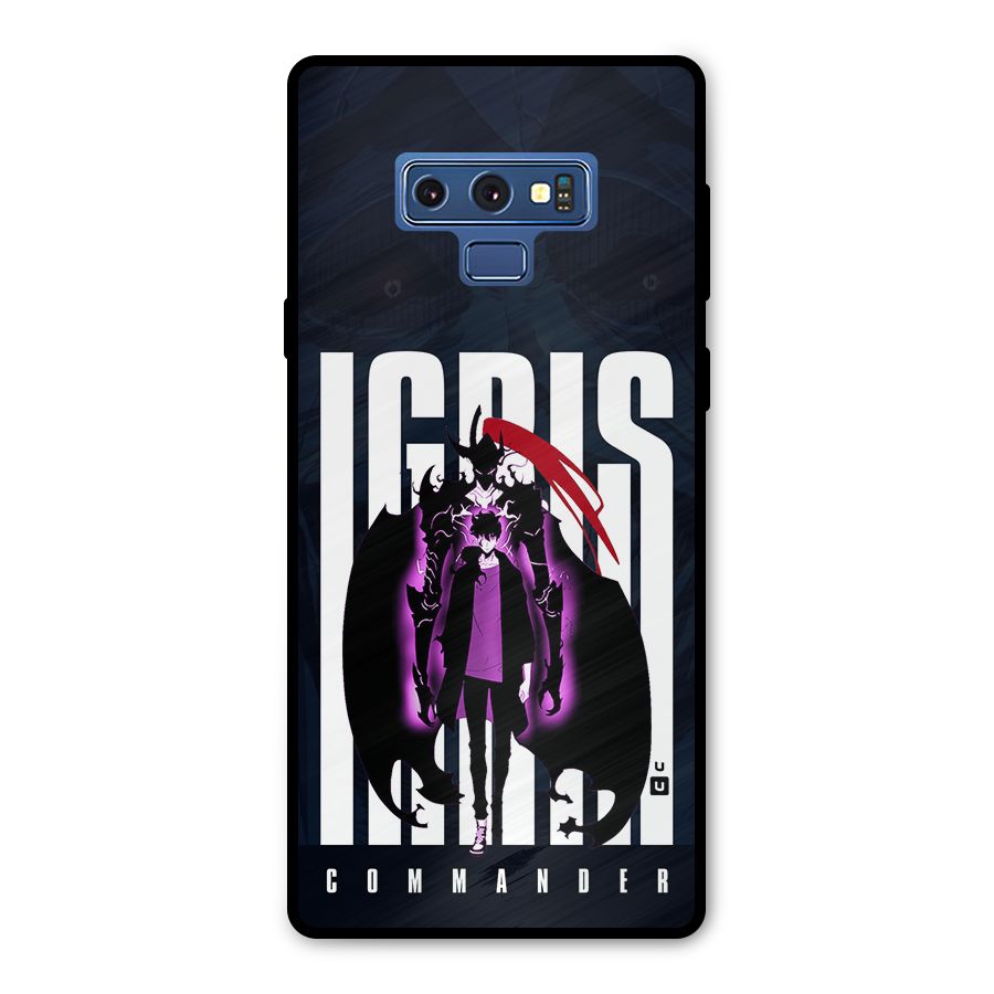Commander Igris Metal Back Case for Galaxy Note 9