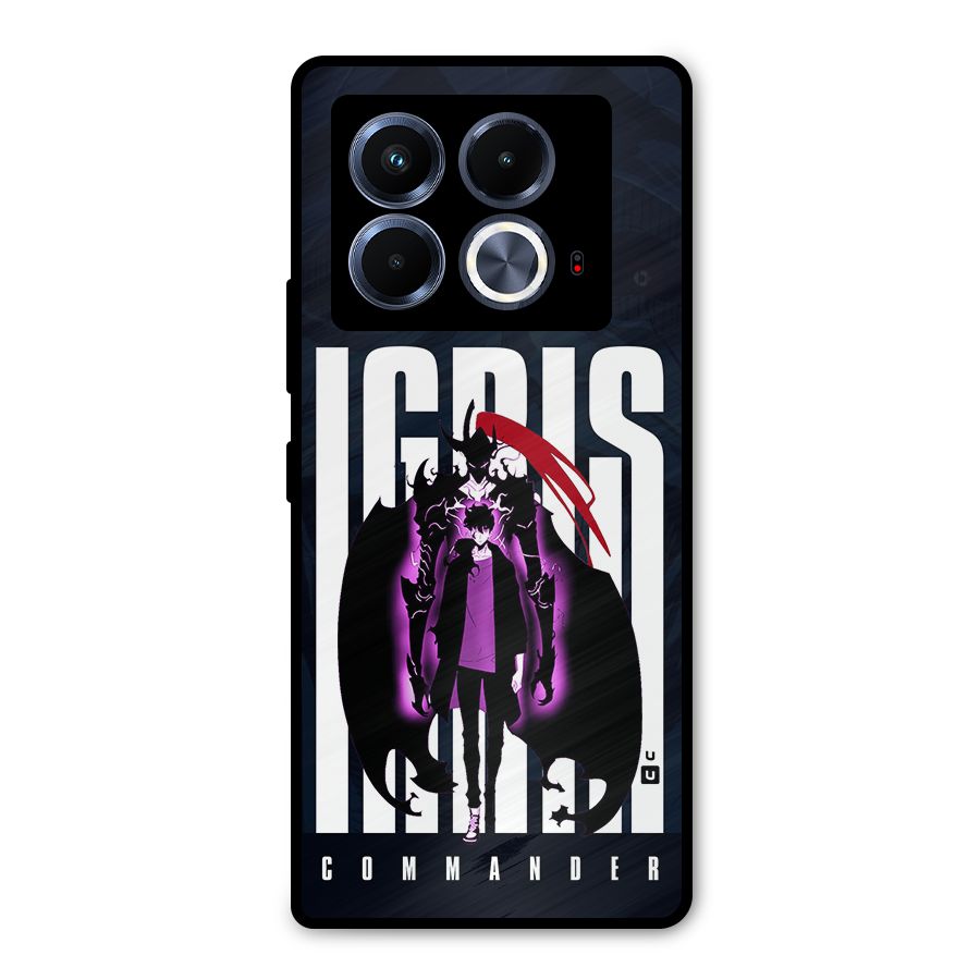 Commander Igris Metal Back Case for Infinix Note 40 5G