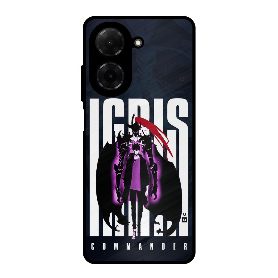 Commander Igris Metal Back Case for Redmi A5 4G
