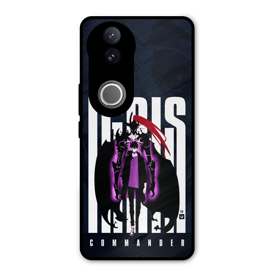Commander Igris Metal Back Case for Vivo V50e