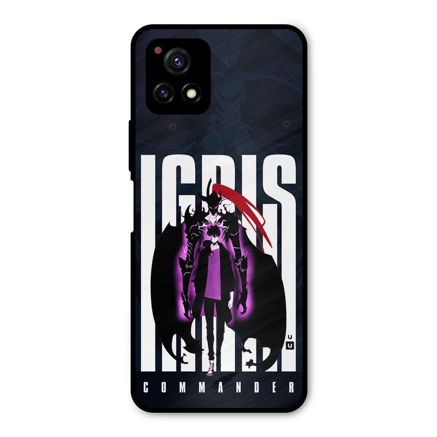 Commander Igris Metal Back Case for Vivo Y72 5G