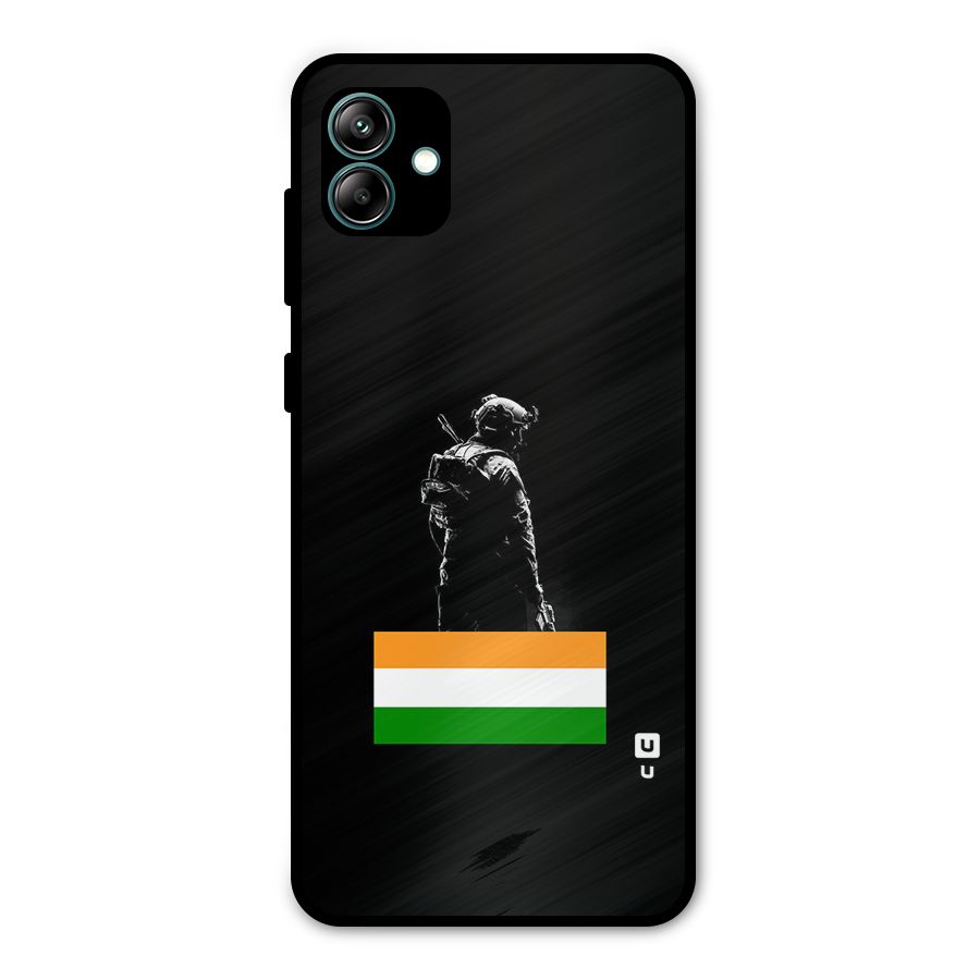 Commando Respect Metal Back Case for Galaxy A04