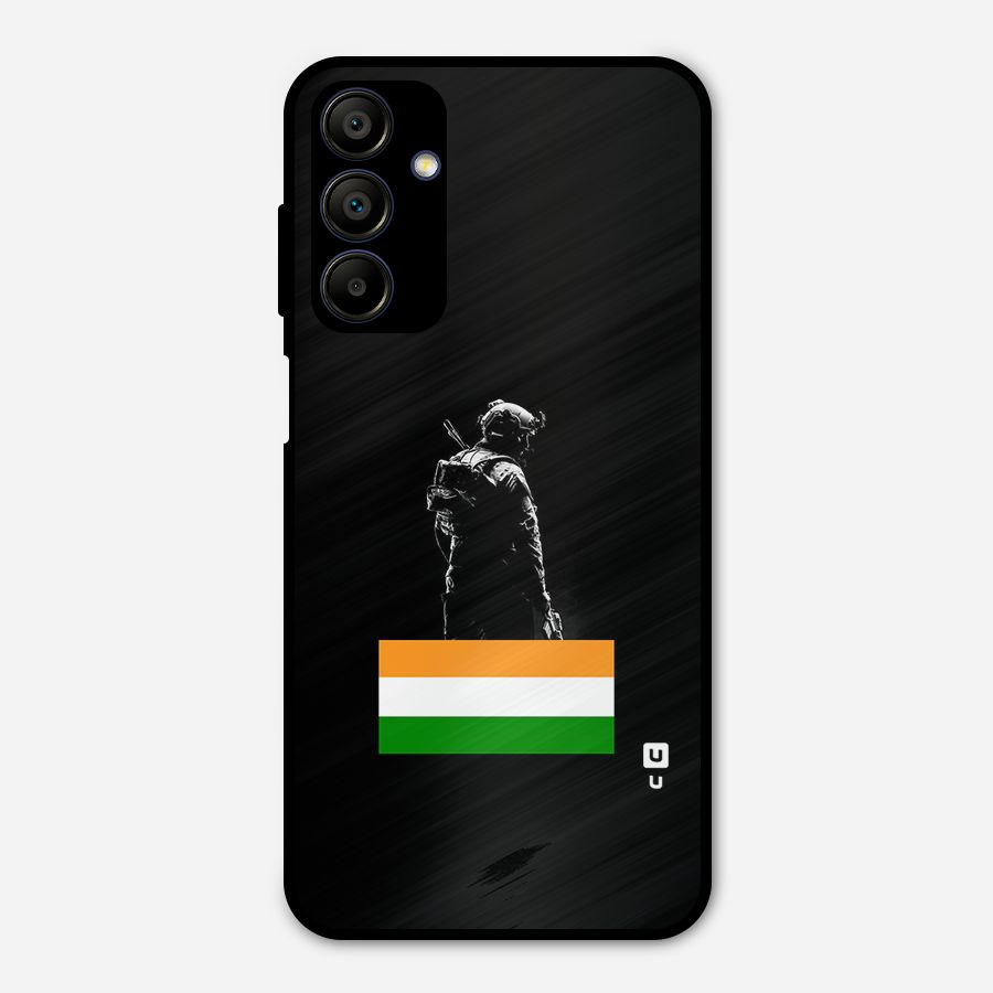 Commando Respect Metal Back Case for Galaxy A15 5G