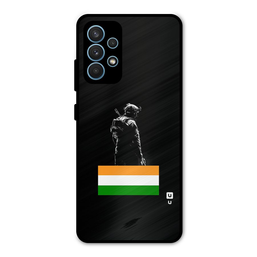 Commando Respect Metal Back Case for Galaxy A32