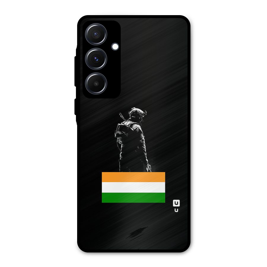 Commando Respect Metal Back Case for Galaxy A55