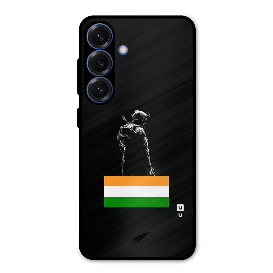 Commando Respect Metal Back Case for Galaxy S25