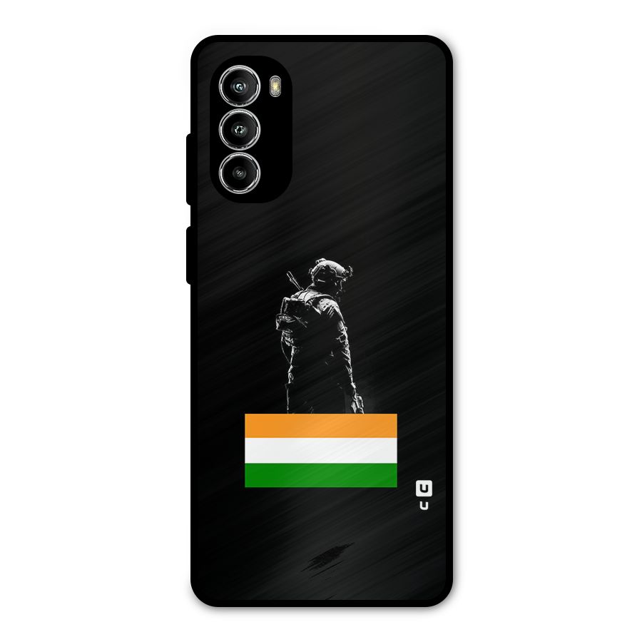Commando Respect Metal Back Case for Moto G52