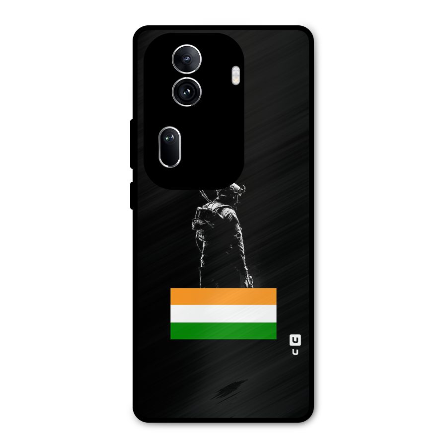 Commando Respect Metal Back Case for Oppo Reno11 Pro 5G