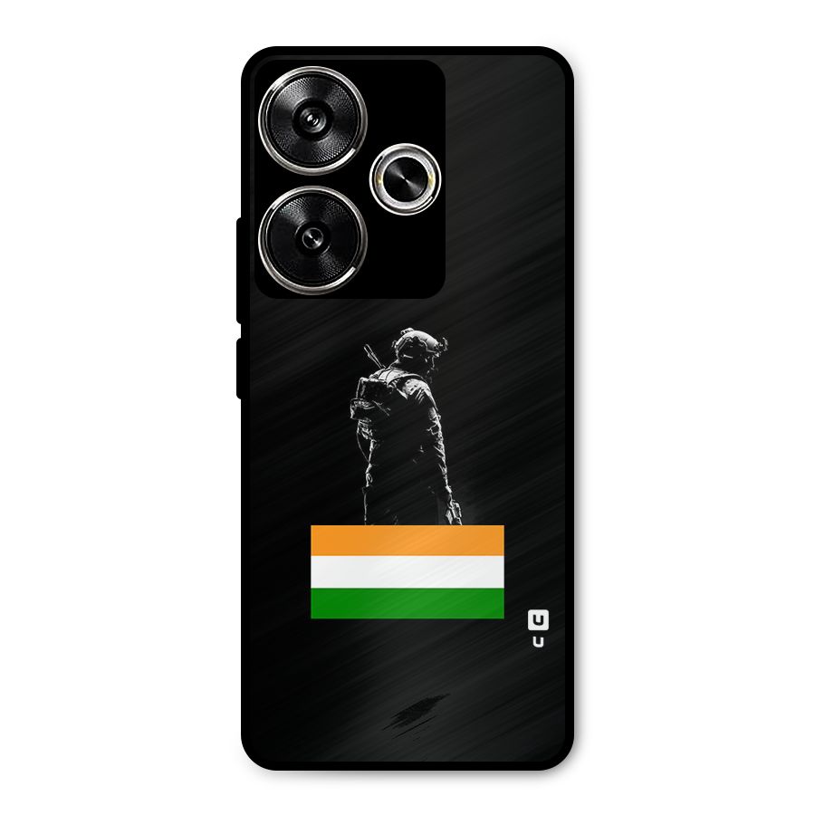 Commando Respect Metal Back Case for Poco F6