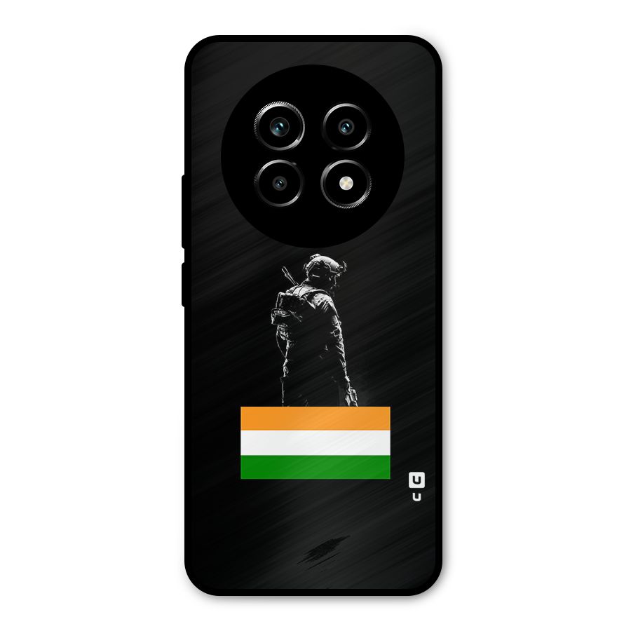 Commando Respect Metal Back Case for Realme 13 Pro