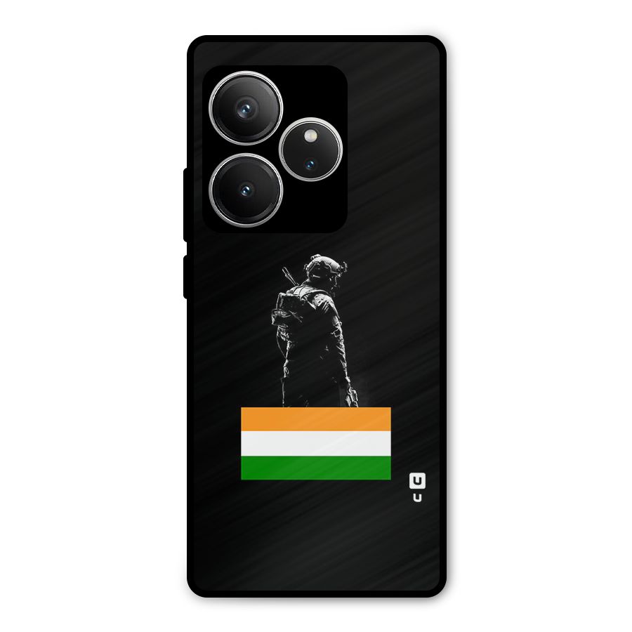 Commando Respect Metal Back Case for Realme GT 6