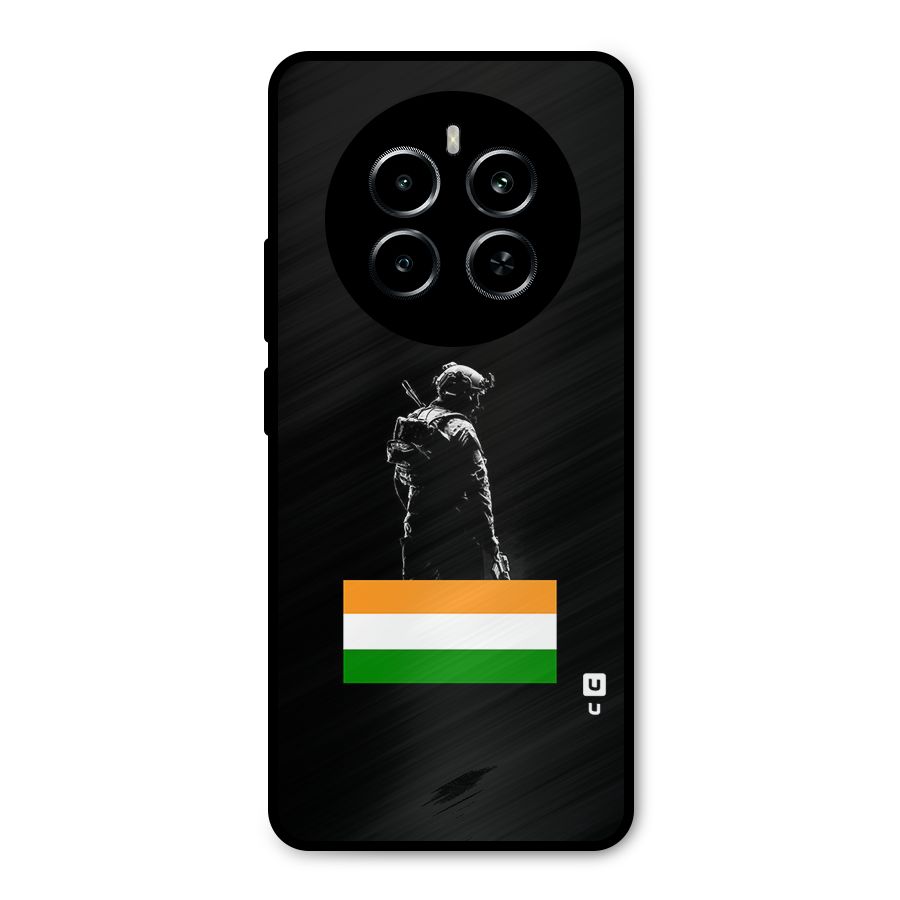 Commando Respect Metal Back Case for Realme P1