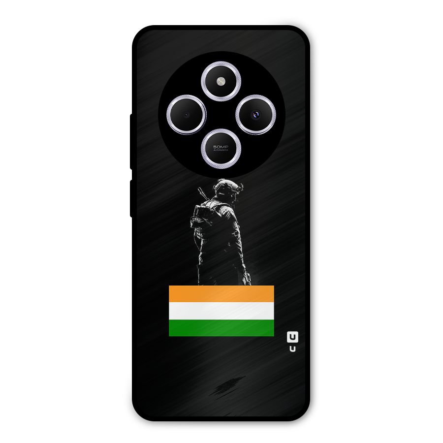 Commando Respect Metal Back Case for Redmi A4