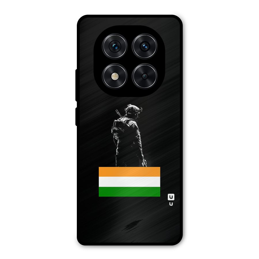 Commando Respect Metal Back Case for Redmi Note 14 Pro 5G