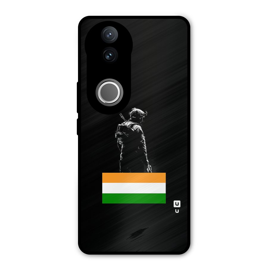 Commando Respect Metal Back Case for iQOO Z10R