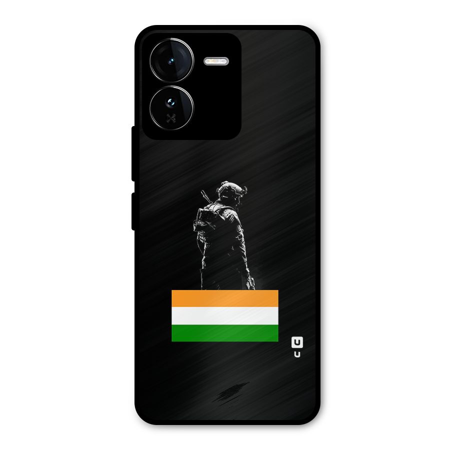 Commando Respect Metal Back Case for iQOO Z9