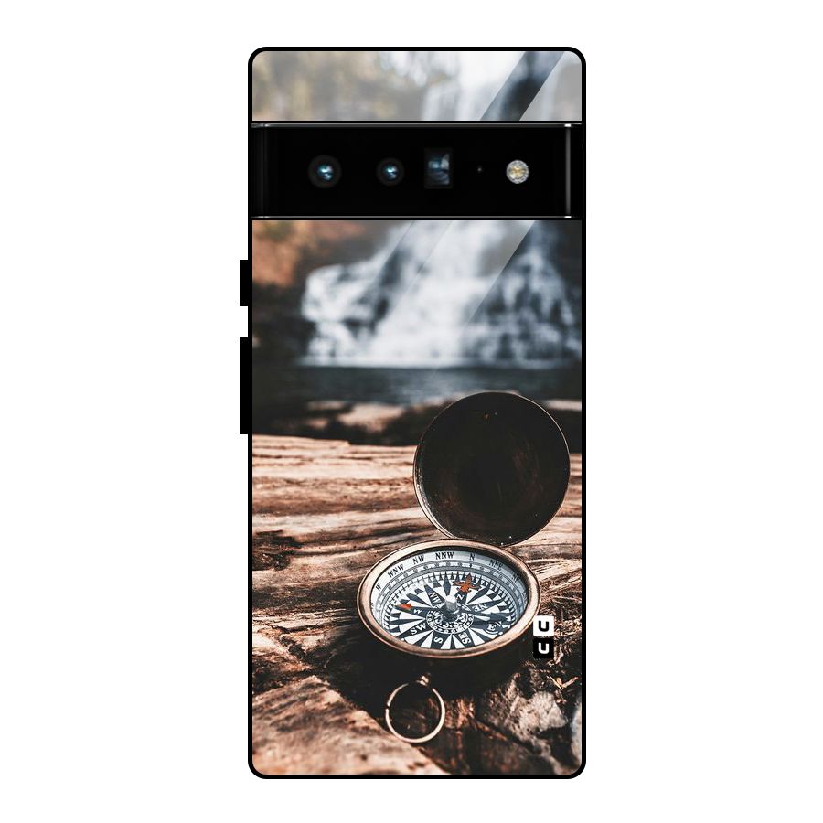 Compass Travel Glass Back Case for Google Pixel 6 Pro