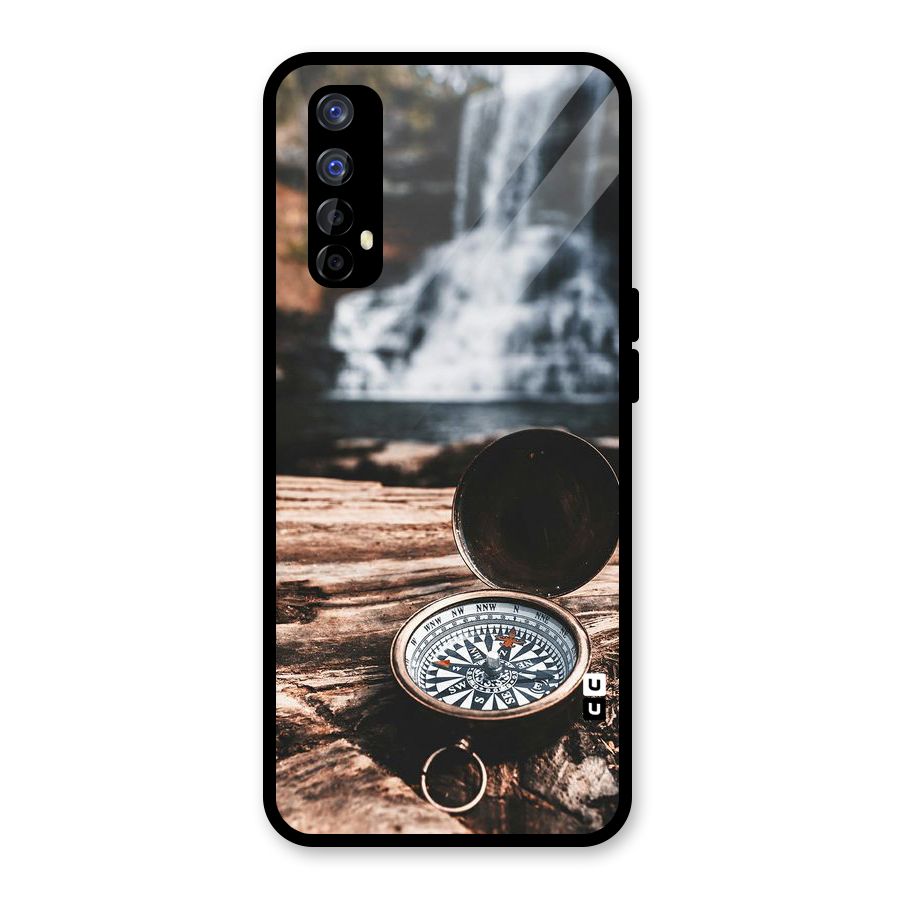 Compass Travel Glass Back Case for Realme 7