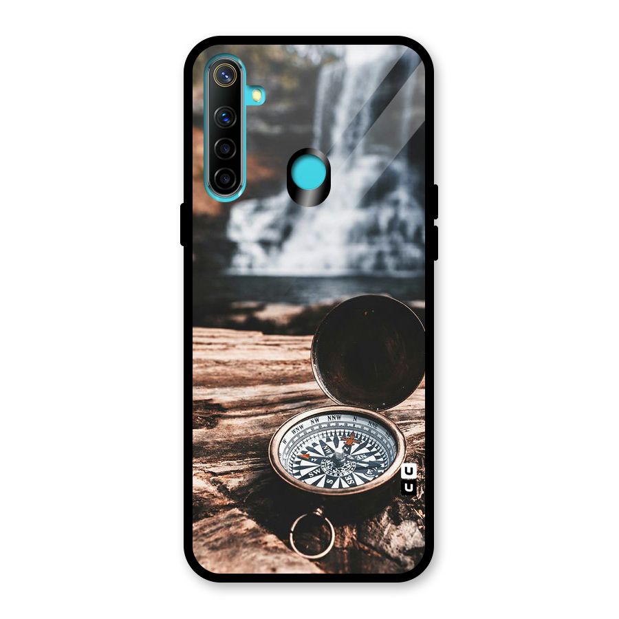 Compass Travel Glass Back Case for Realme Narzo 10