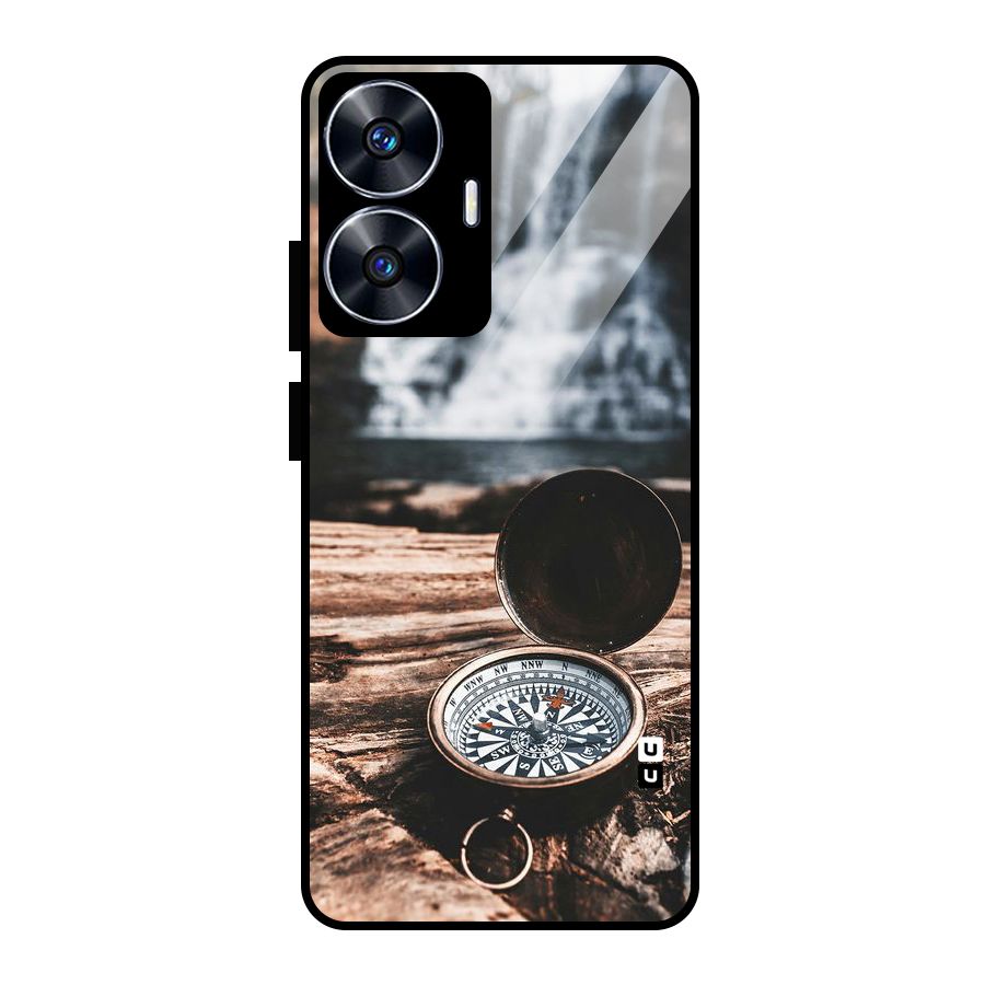 Compass Travel Glass Back Case for Realme Narzo N55