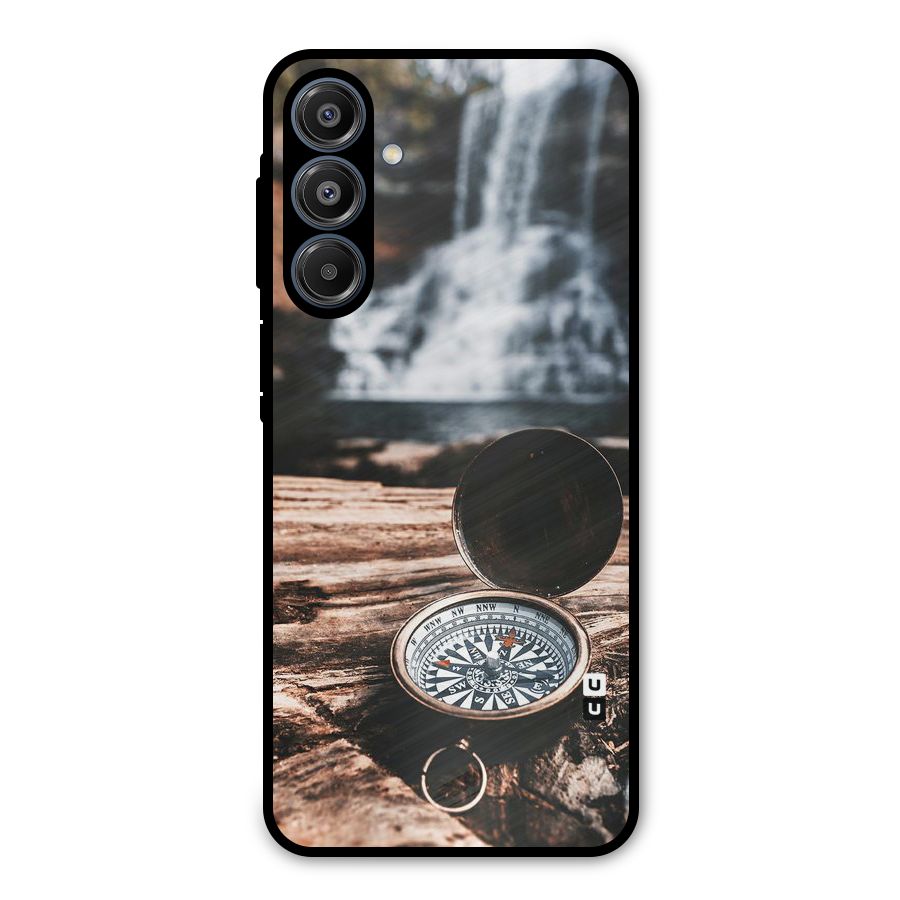 Compass Travel Metal Back Case for Galaxy A16 5G