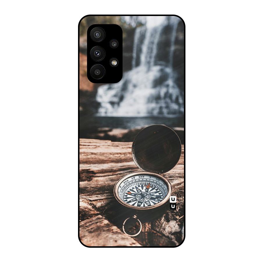 Compass Travel Metal Back Case for Galaxy A23