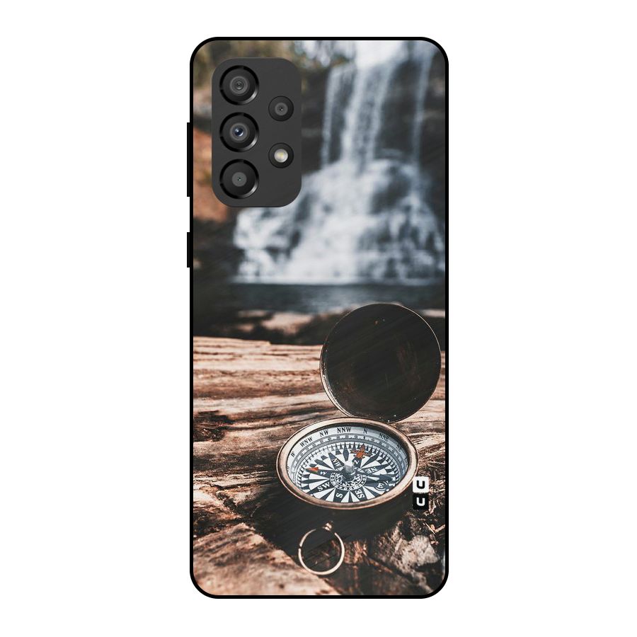 Compass Travel Metal Back Case for Galaxy A33 5G